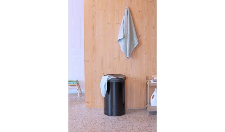 Brabantia 60 Litre Laundry Container Bin - Black