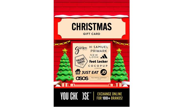 You Choose Christmas 15 GBP Gift Card
