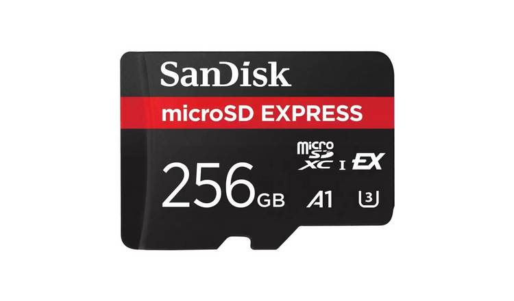 SanDisk microSD Express 880MBs MicroSD Memory Crad - 256GB