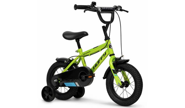 Huffy Pro Thunder 12 inch Wheel Size Kids Bike - Acid Green