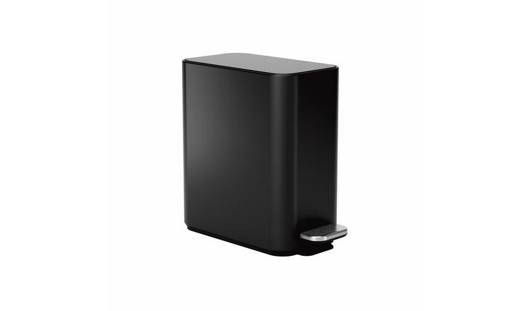 Simplehuman 5L Slim Bathroom Pedal Bin - Black