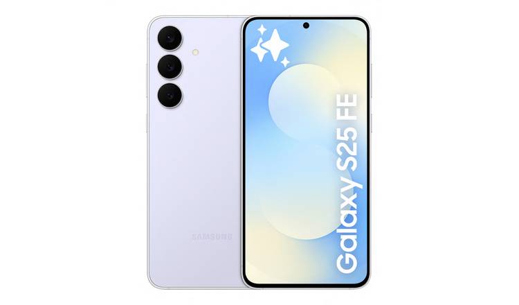 SIM Free Samsung Galaxy S25 FE 128GB AI Mobile - Icyblue