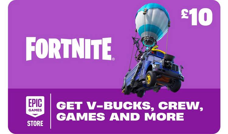 Fortnite Epic 10 GBP Gift Card