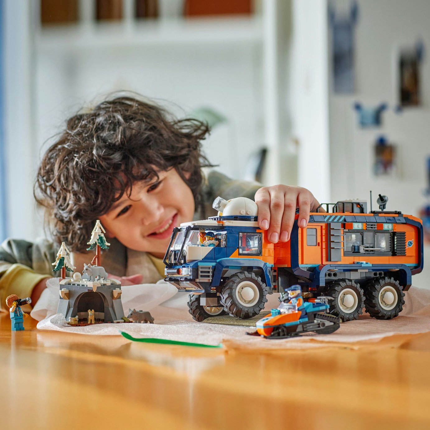 Buy LEGO City Arctic Explorer Science Lab Truck Toy Set 60471