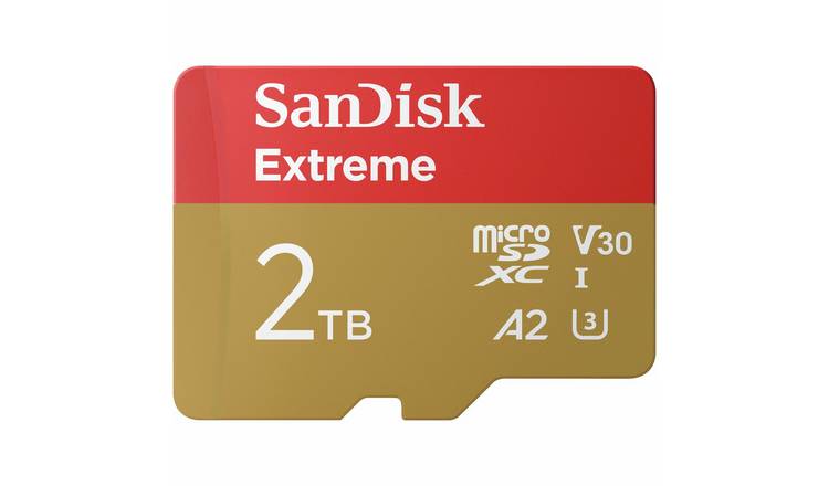 SanDisk Extreme 240MBs microSDXC Memory Card - 2TB