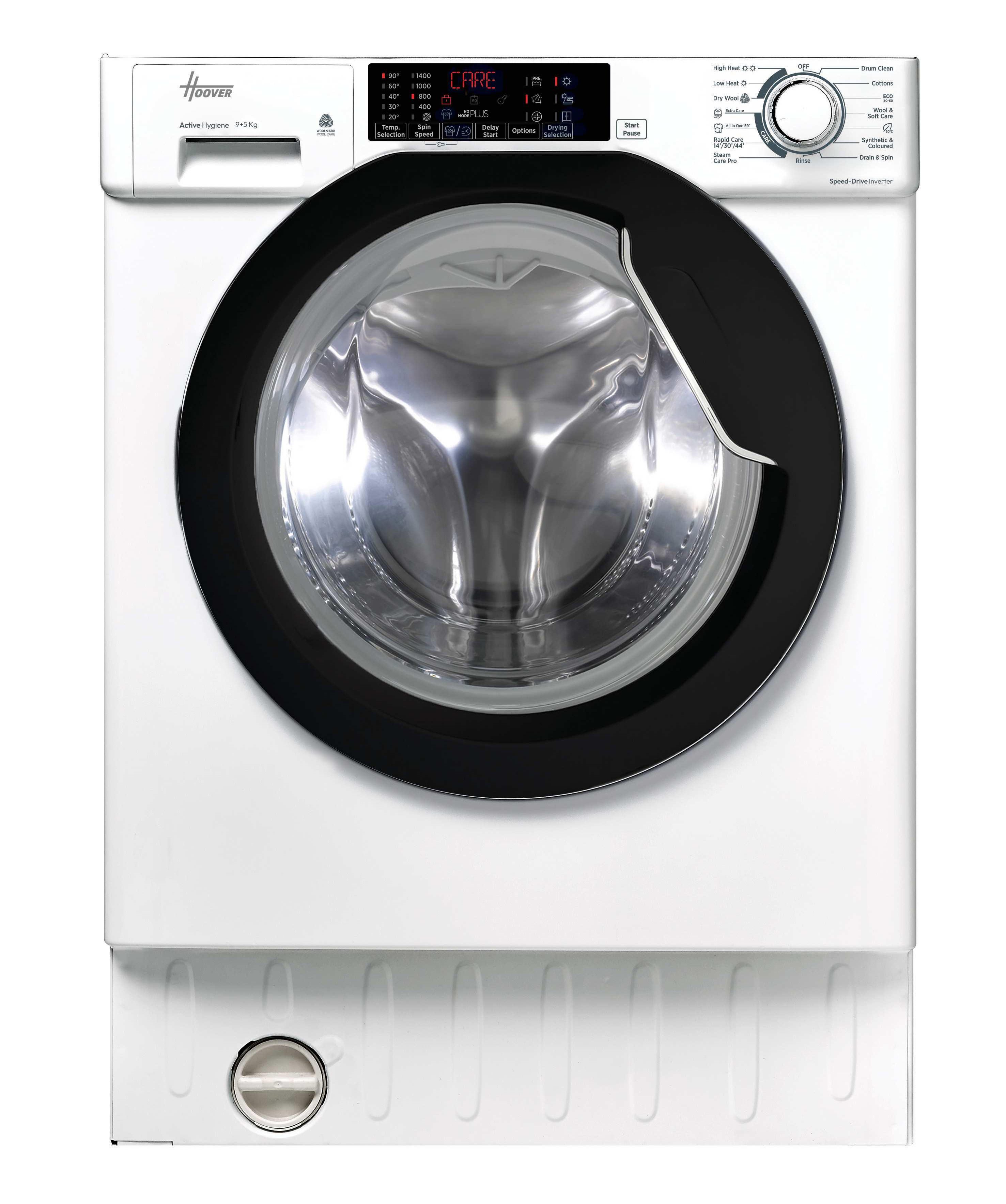 Haier HWD90BP14357GTUK 9/5KG 1400 Washer Dryer - Graphite