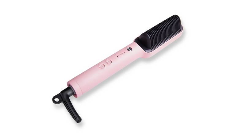 Tymo Ring Hair Straightening Comb Pink