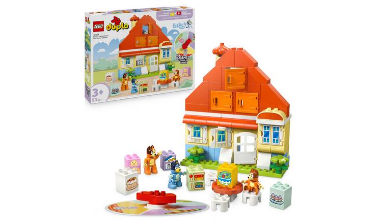 LEGO DUPLO Bluey Bluey's Family House with Memory Game 10459