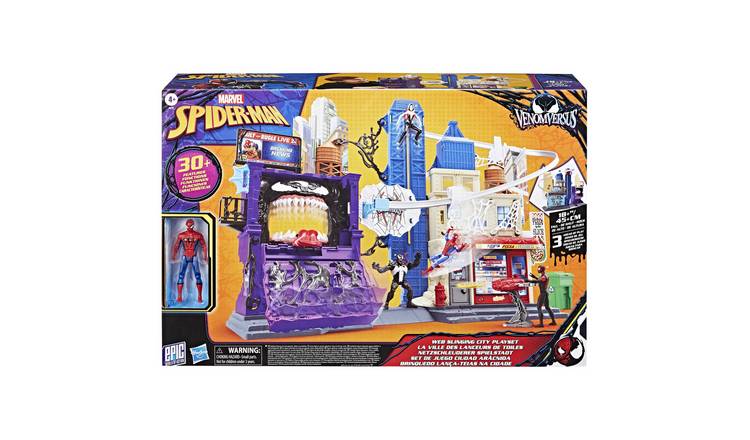 Marvel Spider-Man Web Slinging City Playset