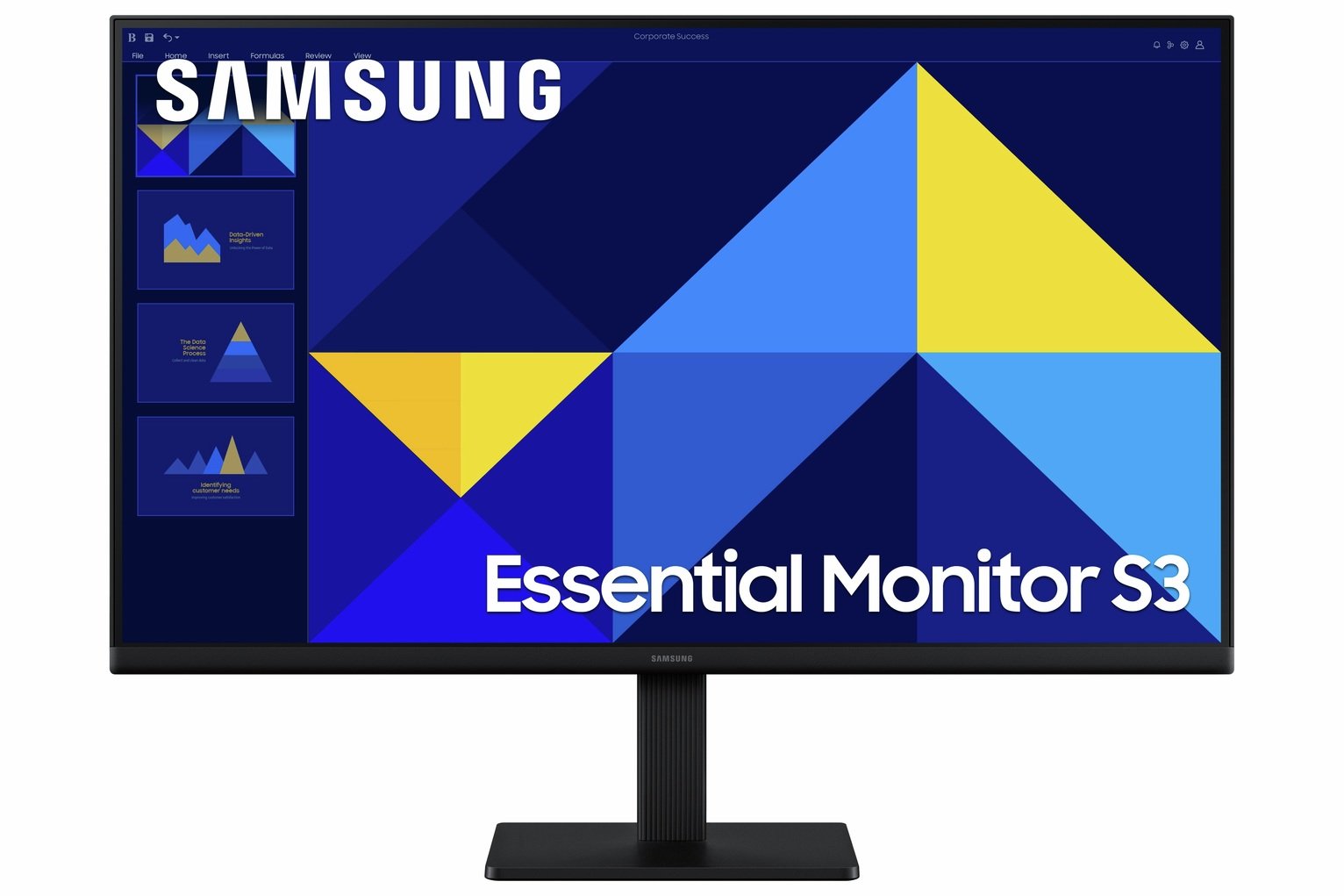 Samsung S27D300GAU computer monitor 68.6 cm (27") 1920 x 1080 pixels Full HD LCD Black