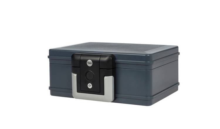 Yale Small Fireproof Chests - Grey