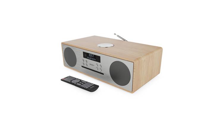 Majority Oakington Music System DAB+/FM Radio - Oak