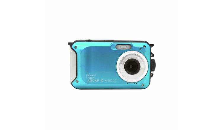 Aquapix W3027 Wave Waterproof Digital Camera - Ice Blue