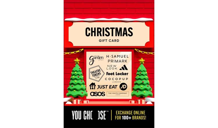 You Choose Christmas 25 GBP Gift Card