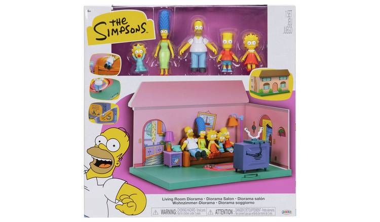 The Simpsons Living Room Playset