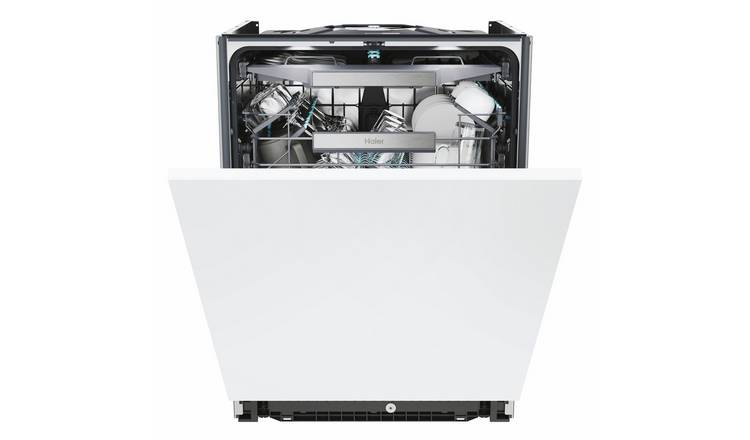 Haier XS 4A4M4PB 80 Full Size Integrated Dishwasher - White