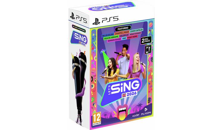 Let's Sing 2026 2-Mic PS5 Game 