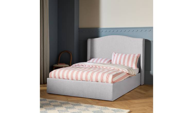 Habitat Keswick Double End Lift Ottoman Bed - Grey