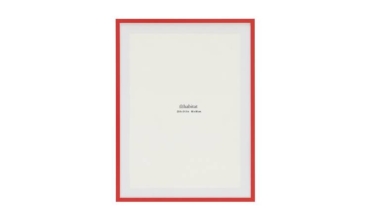 Habitat Red Picture Frame - 24x32"