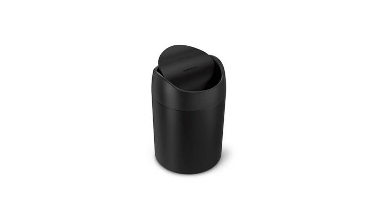 Simplehuman 1.5L Mini Waste Bin - Black