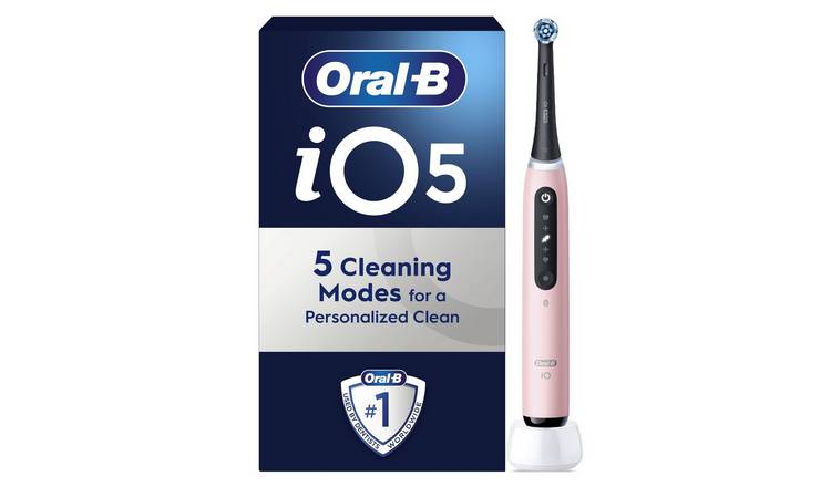 Oral-B iO5 Blush Pink Rechargeable Toothbrush
