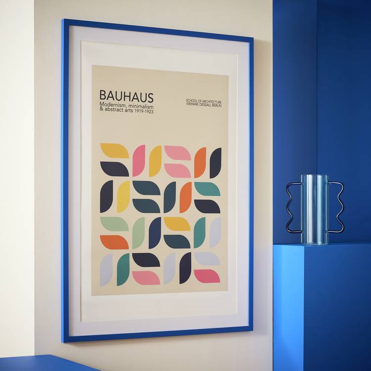 Habitat Blue Cobalt Picture Frame - 28x39" 0