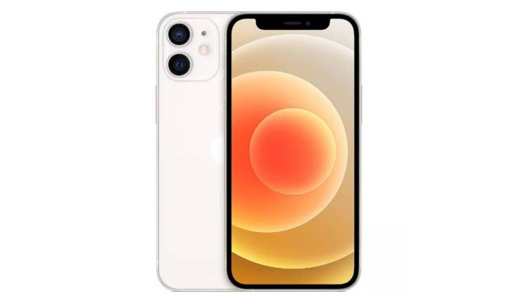 SIM Free Refurbished iPhone 12 5G 64GB Mobile Phone - White