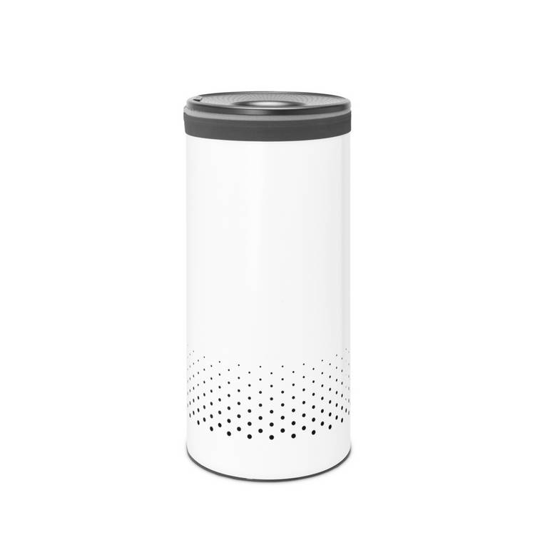 Brabantia 35 Litre Laundry Container Bin - White 0