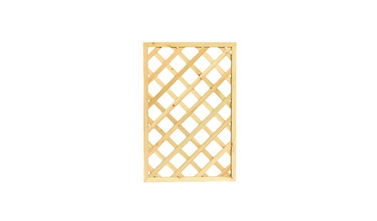 Argos Home Square Top Lattice Panel - 90x60cm