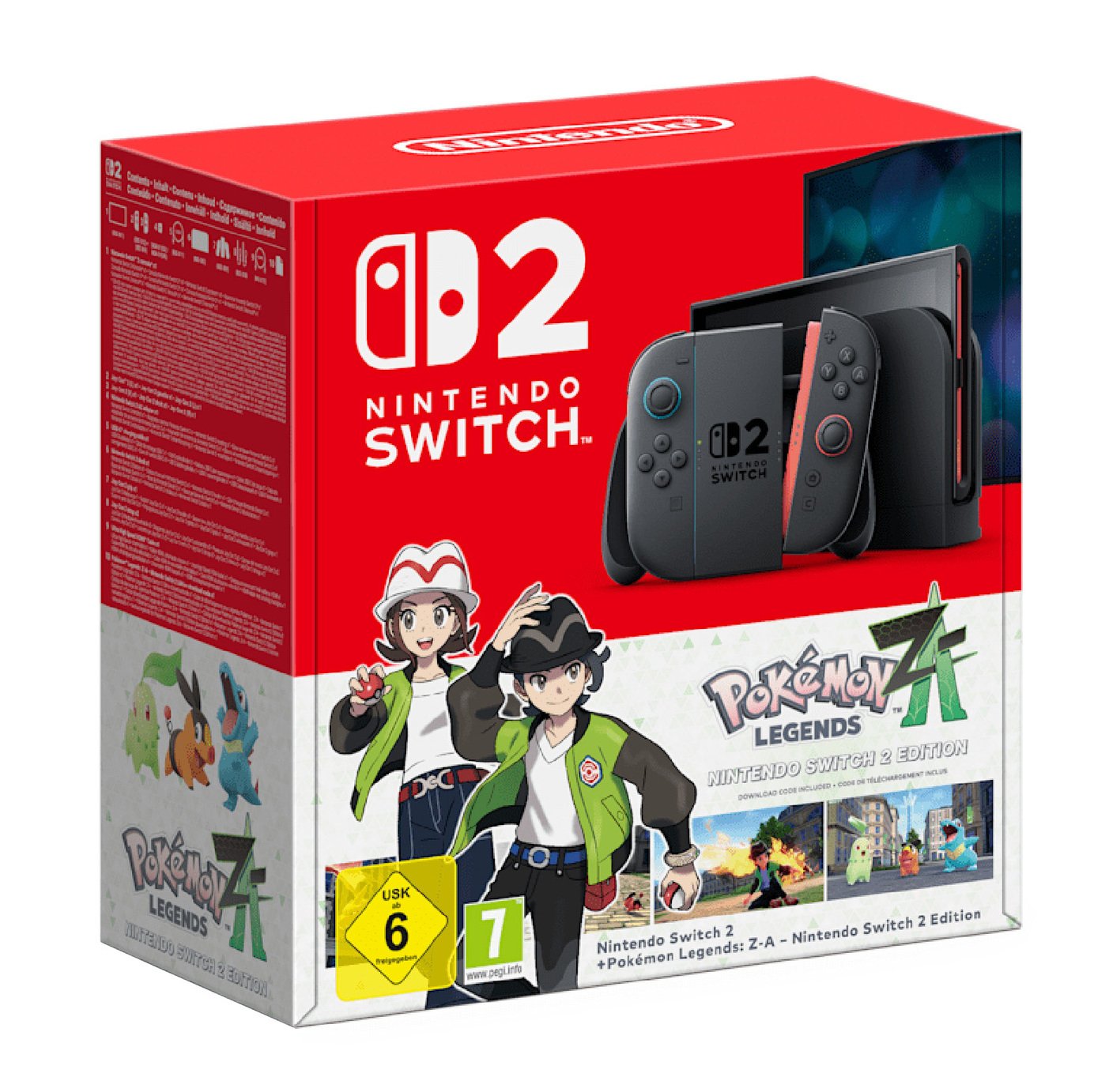 Buy Nintendo Switch 2 Console & Pokémon Legends Z-A Game Bundle