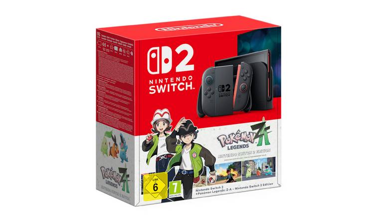 Nintendo Switch 2 Console & Pokémon Legends Z-A Game Bundle
