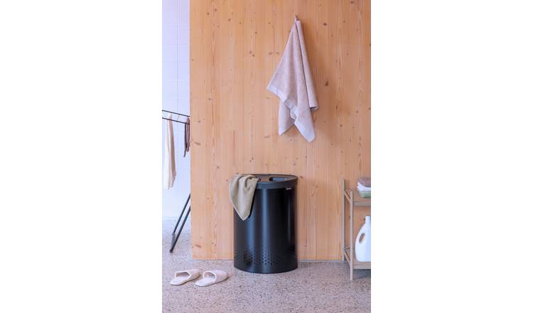 Brabantia 55 Litre Selector Laundry Container Bin - Black