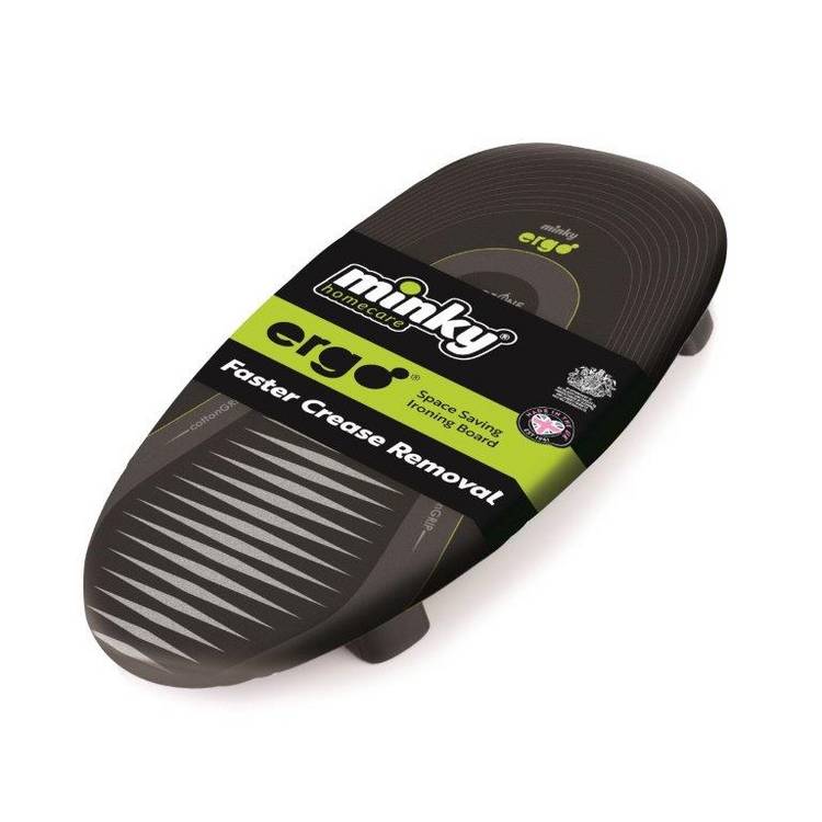 Minky Table Top 70 x 38cm Ergo Ironing Board - Black 0