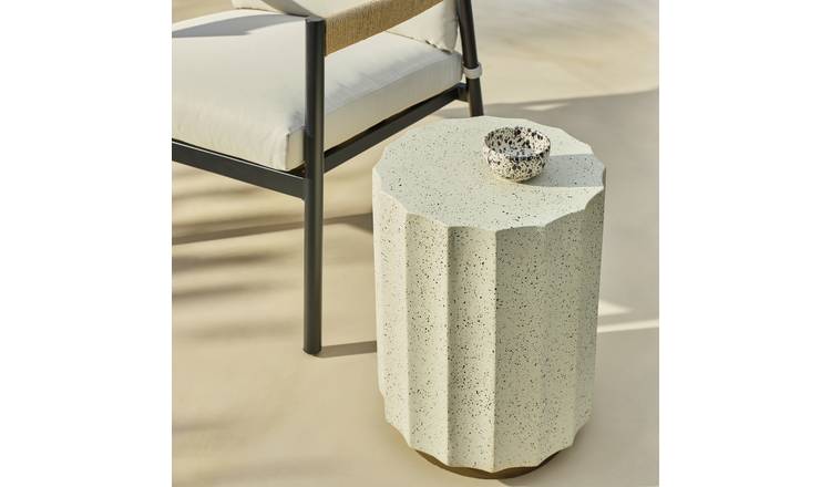 Habitat Outdoor Side Table - Speckle