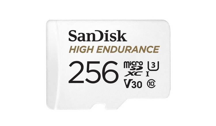 SanDisk High Endurance 100MBs MicroSD Memory Card - 256GB