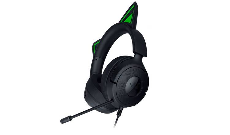 Razer Kraken Kitty V3 X Wired PC Gaming Headset - Black