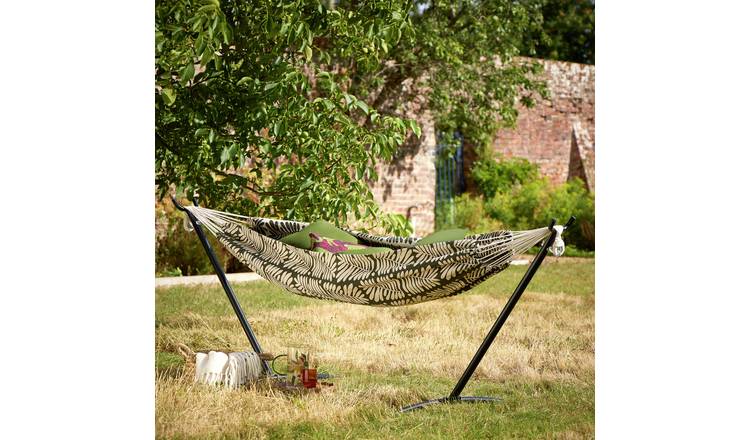 Habitat Hammock with Metal Stand - Green