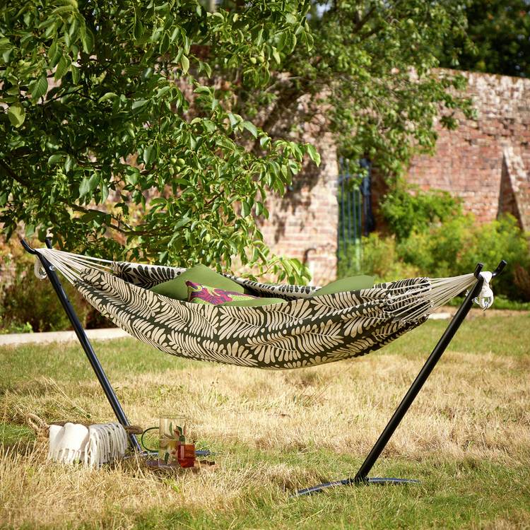 Habitat Hammock with Metal Stand - Green 0