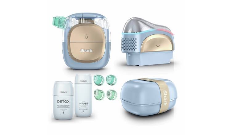 Shark FacialPro Glow and DePuffi Facial and Spa - Blue