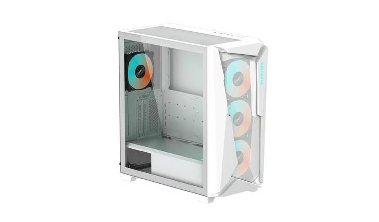 GIGABYTE C301 Glass Mid Tower Case - White