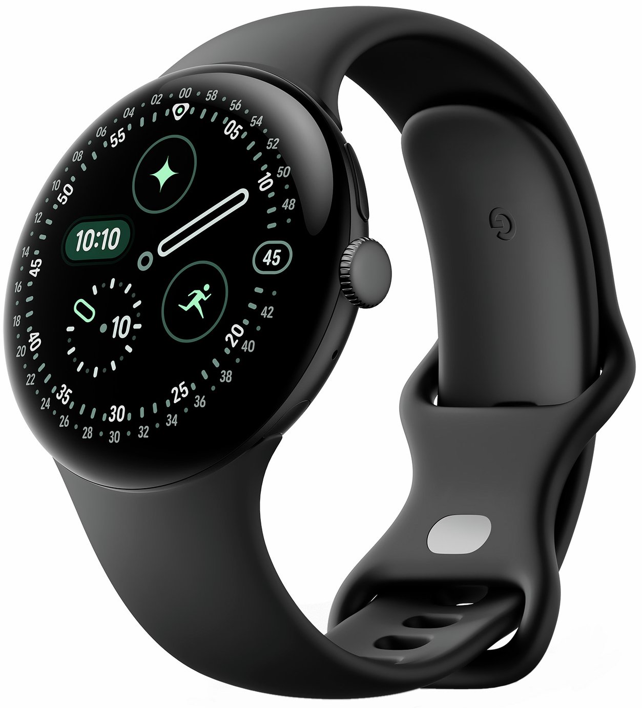Google Pixel Watch 4 45mm Wi-Fi Smart Watch - Obsidian
