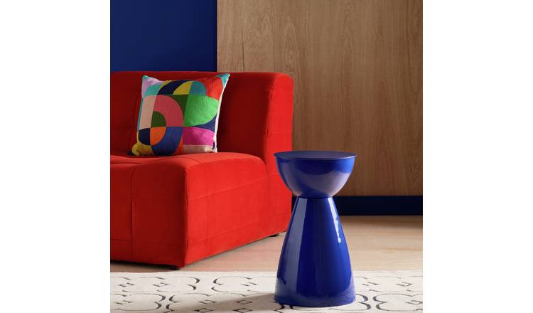 Habitat Mel Side Table - Dark Blue