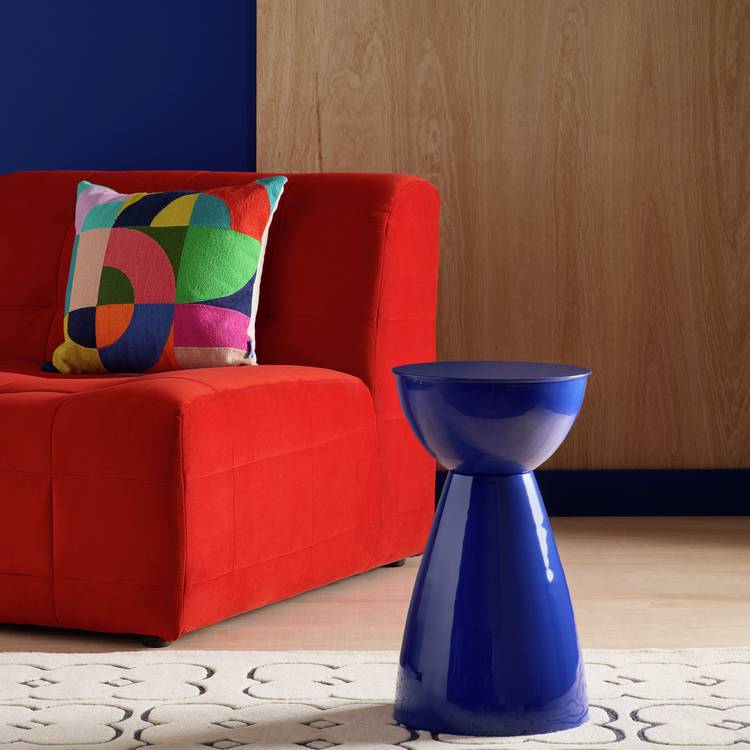 Habitat Mel Side Table - Dark Blue 0