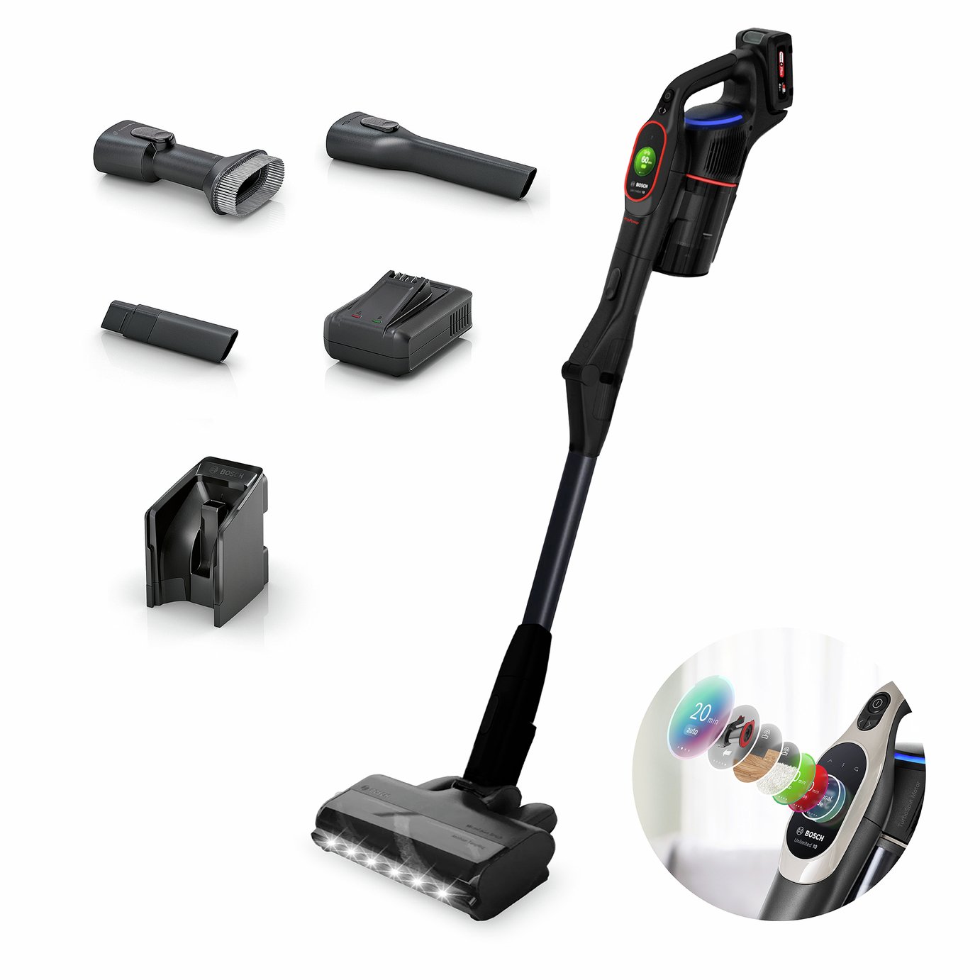 Bosch Unlimited 10 MicroClean Cordless Vacuum Cleaner