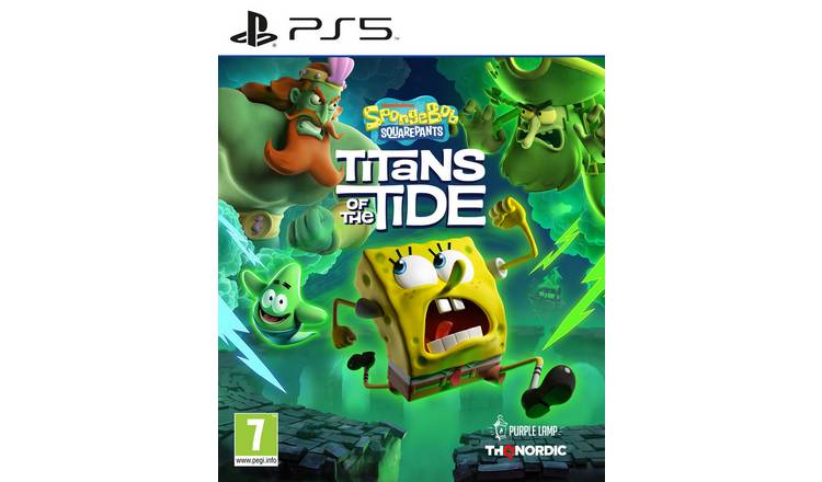 SpongeBob SquarePants: Titans Of The Tide PS5 Game