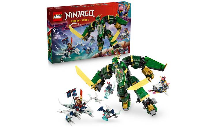 LEGO NINJAGO Lloyd's Jet Mech Ninja Building Toy Set 71845