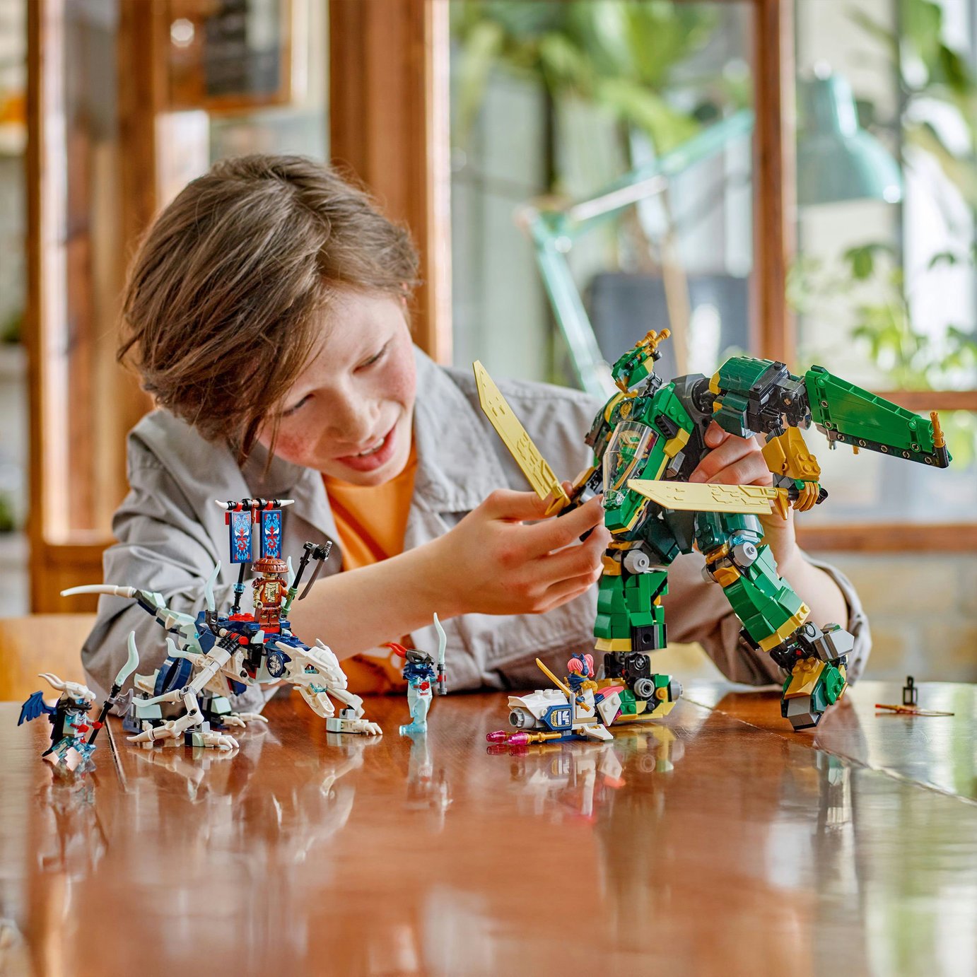 Buy LEGO NINJAGO Lloyd's Jet Mech Ninja Building Toy Set 71845