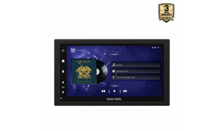 Road Angel 7 Inch Car Stereo Apple CarPlay & Android Auto