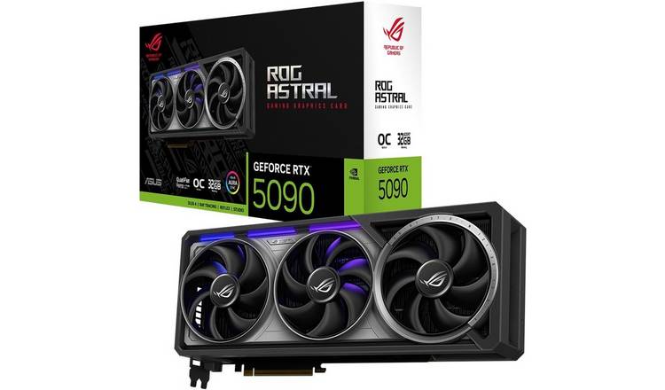 ASUS ROG Astral GeForce RTX5090 32GB Gaming OC Graphics Card