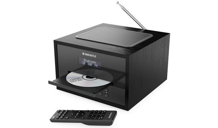 Oakcastle DAB400 Music System DAB+/FM Radio - Black